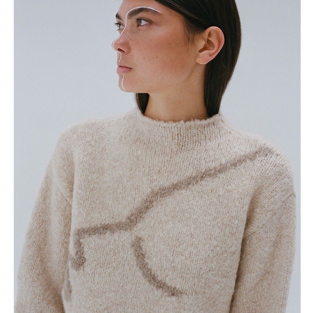 Paloma Wool - Virgo Sweater in Ecru OS